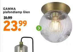 GAMMA GAMMA plafondlamp Glen aanbieding