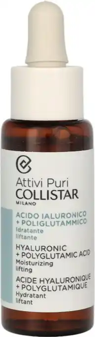 De Online Drogist Collistar Face Serum Attivi Puri Hyaluronic + Polyglutamic aanbieding