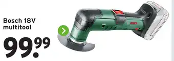 GAMMA Bosch 18V multitool aanbieding