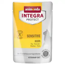 Zooplus 48x 85g animonda Integra Protect Adult Sensitive Kip Katten Natvoer aanbieding