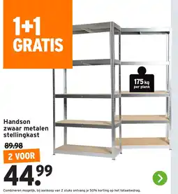 GAMMA Handson zwaar metalen stellingkast aanbieding