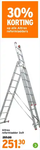GAMMA Altrex reformladder aanbieding