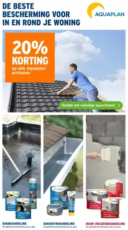 GAMMA Op alle aquaplan artikelen aanbieding