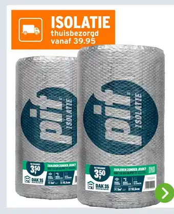 GAMMA PIF DAK35 isolatierol aanbieding