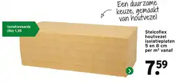 GAMMA Steicoflex houtvezel isolatieplaten aanbieding