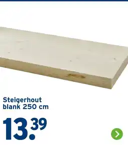 GAMMA Steigerhout blank aanbieding