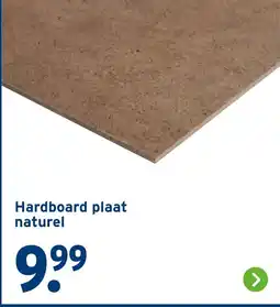 GAMMA Hardboard plaat naturel aanbieding