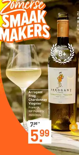 Gall & Gall Arrogant Frog Chardonnay Viognier aanbieding