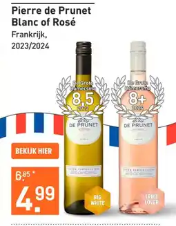 Gall & Gall Pierre de Prunet Blanc of Rosé aanbieding