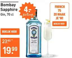 Gall & Gall Bombay Sapphire aanbieding