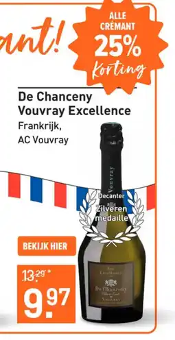 Gall & Gall De Chanceny Vouvray Excellence Frankrijk, aanbieding