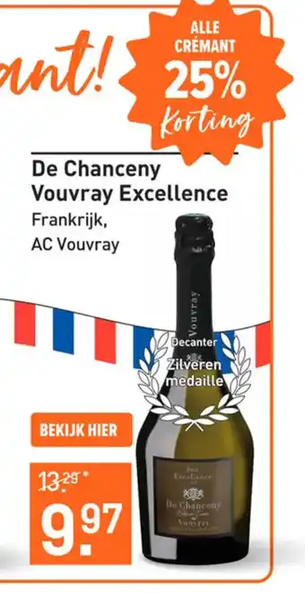 Gall & Gall De Chanceny Vouvray Excellence Frankrijk, aanbieding