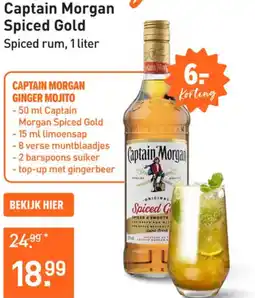 Gall & Gall Captain Morgan Spiced Gold aanbieding