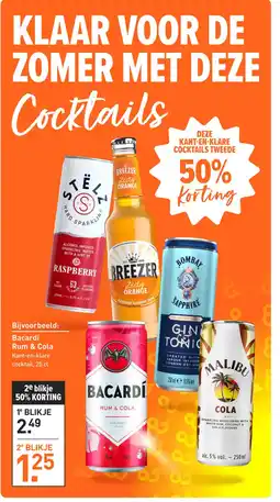 Gall & Gall Bacardí Rum & Cola aanbieding