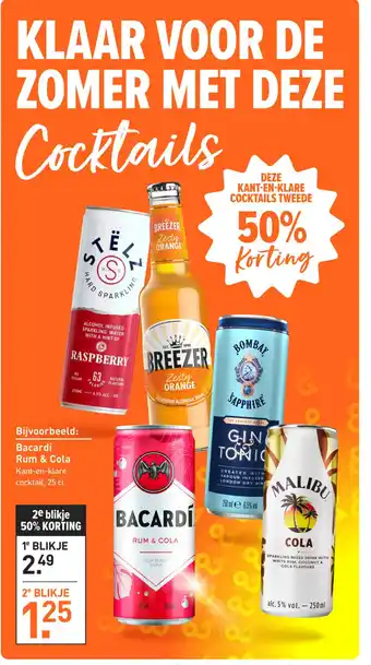 Gall & Gall Bacardí Rum & Cola aanbieding