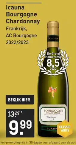 Gall & Gall Icauna Bourgogne Chardonnay aanbieding