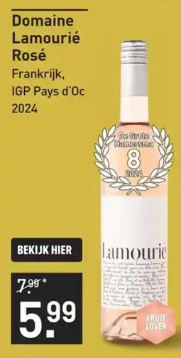 Gall & Gall Domaine Lamourié Rosé aanbieding