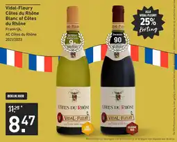 Gall & Gall Vidal-Fleury Côtes du Rhône Blanc of Côtes aanbieding