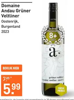 Gall & Gall Domaine Andau Grüner Veltliner aanbieding