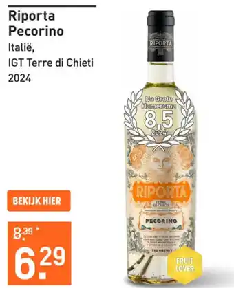 Gall & Gall Riporta Pecorino aanbieding