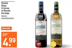 Gall & Gall Otoñal Rioja Crianza of Rueda Verdejo aanbieding
