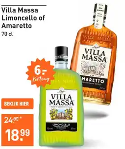 Gall & Gall Villa Massa Limoncello of Amaretto aanbieding