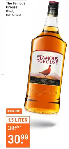 Gall & Gall The Famous Grouse aanbieding