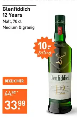 Gall & Gall Glenfiddich 12 Years aanbieding