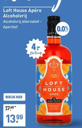 Gall & Gall Loft House Apéro Alcoholvrij aanbieding