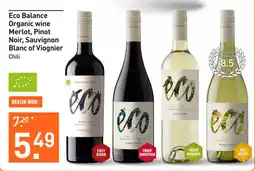 Gall & Gall Eco Balance Organic wine Merlot, Pinot Noir, Sauvignon Blanc of Viognier aanbieding