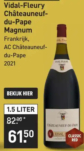 Gall & Gall Vidal-Fleury Châteauneuf- du-Pape Magnum aanbieding