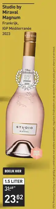 Gall & Gall Studio by Miraval Magnum aanbieding