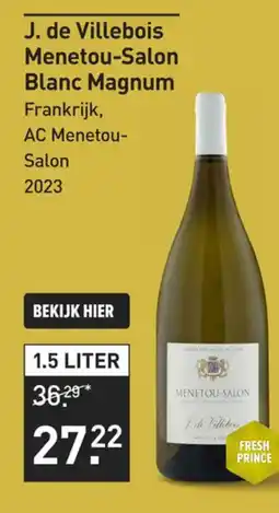 Gall & Gall J. de Villebois Menetou-Salon Blanc Magnum aanbieding