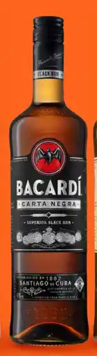 Gall & Gall Bacardí Carta Negra aanbieding