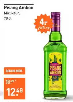Gall & Gall Pisang Ambon Mixlikeur aanbieding