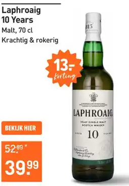 Gall & Gall Laphroaig 10 Years aanbieding