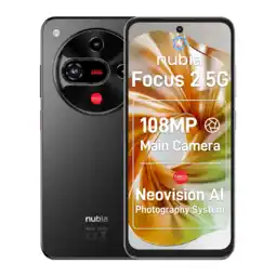 MediaMarkt ZTE Nubia Focus 2 5G 8GB RAM + 256 GB ROM Zwart - 256 GB Zwart aanbieding