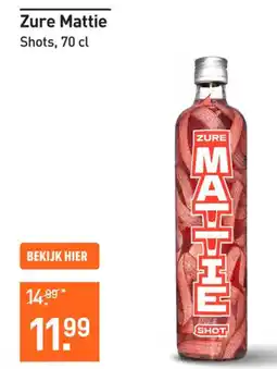 Gall & Gall Zure Mattie Shots aanbieding