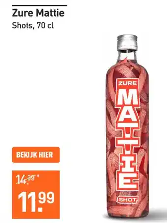 Gall & Gall Zure Mattie Shots aanbieding