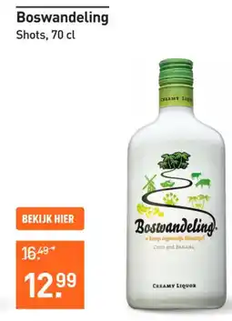 Gall & Gall Boswandeling aanbieding