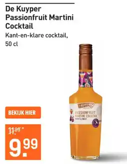 Gall & Gall De Kuyper Passionfruit Martini Cocktail aanbieding
