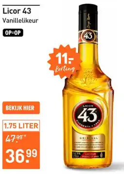 Gall & Gall Licor 43 Vanillelikeur aanbieding