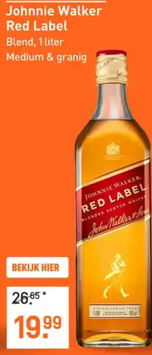 Gall & Gall Johnnie Walker Red Label aanbieding