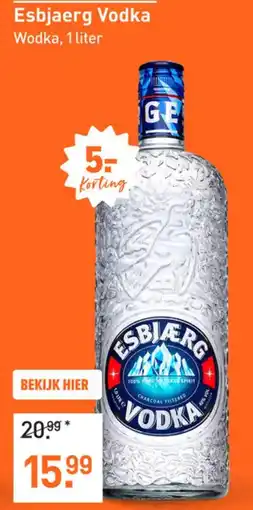 Gall & Gall Esbjaerg Vodka aanbieding