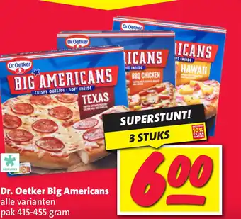 Nettorama Dr. Oetker Big Americans aanbieding