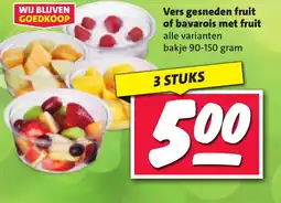 Nettorama Vers gesneden fruit of bavarois met fruit aanbieding