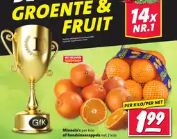 Nettorama Mineola's of handsinaasappels aanbieding