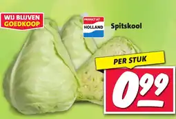 Nettorama Spitskool aanbieding