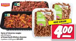 Nettorama Gyros of shoarma reepjes of Green Earth Kitchen shoarma aanbieding