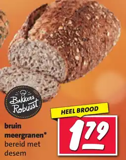 Nettorama bruin meergranen aanbieding